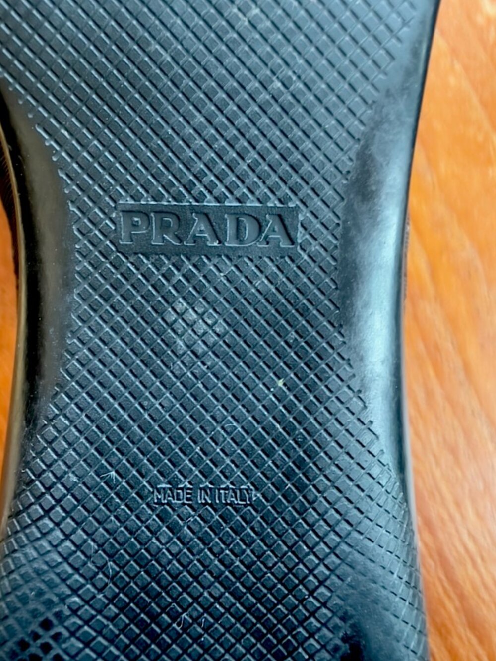 Prada Sandals, vintage, slides, size 39, 8.5, Black - Picture 8 of 9
